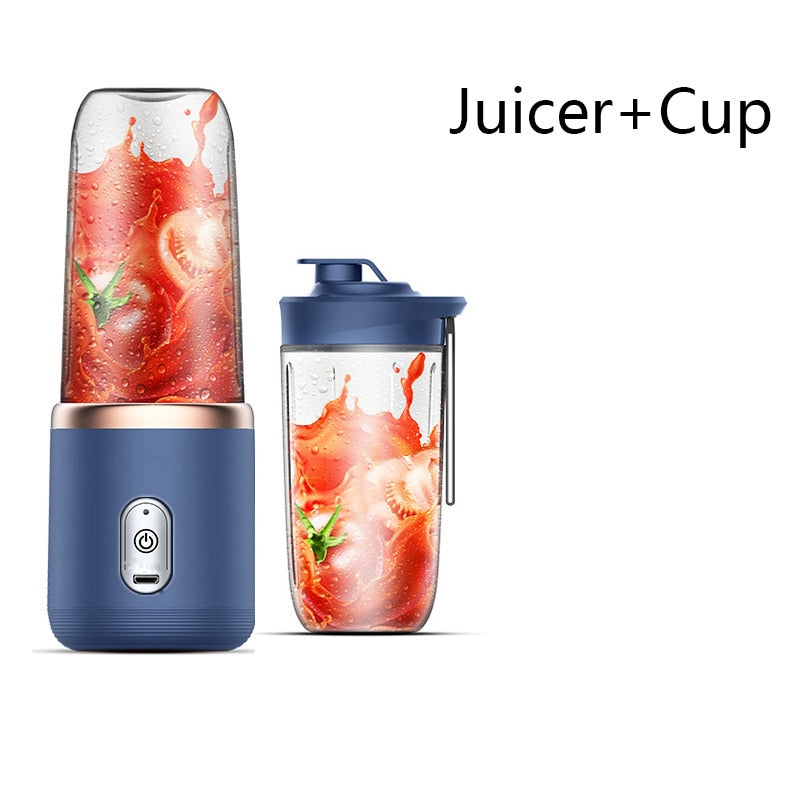 Juicer Espremedor de Frutas com 6 Lâminas para você preparar seu delicioso Smoothie ele tritura até gelo. Evolução Marketplace