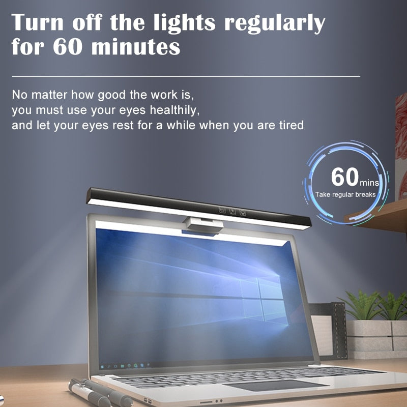 Luminária Clip de LED, anti luz azul que é prejudicial à visão, ótimos para Laptops, preserve sua visão, tenha uma iluminação de qualidade na hora da leitura e trabalho. Evolução Marketplace