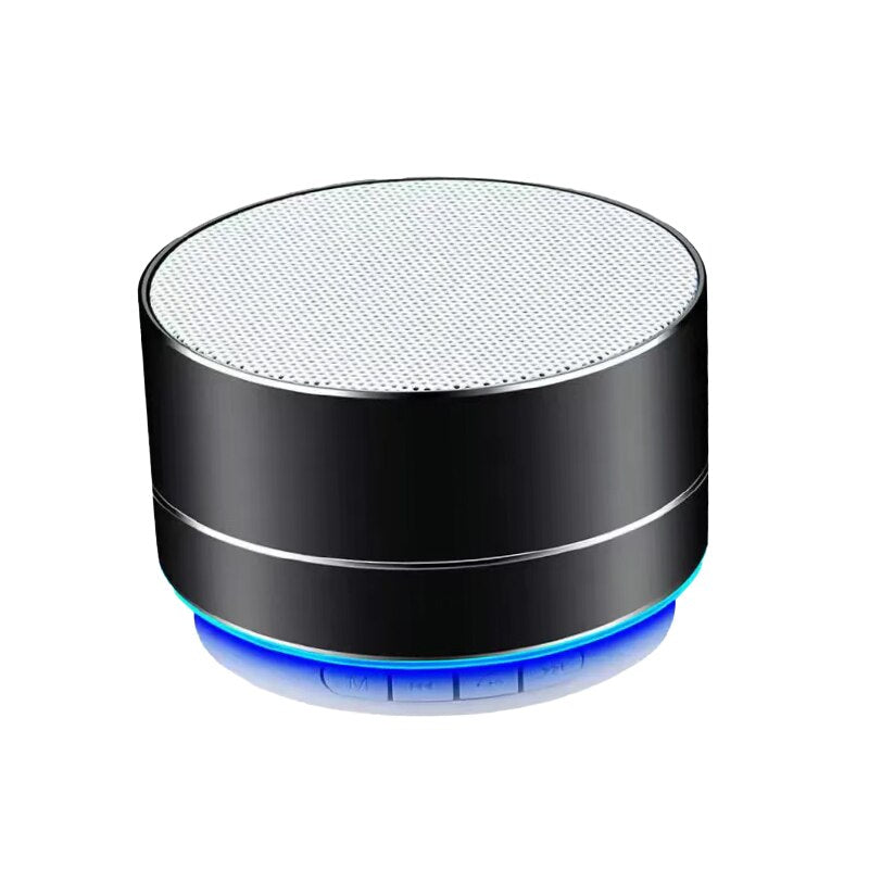 Mini Caixa de Som Wireless Bluetooth, com Subwoofer, portátil em Alumínio Evolução Marketplace