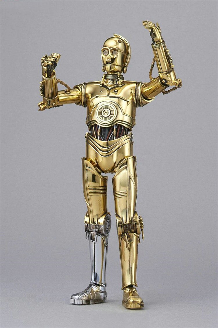 StarWars C3PO escala 1/12 Brinquedo de montar, diversão garantida pra toda Família. Evolução Marketplace