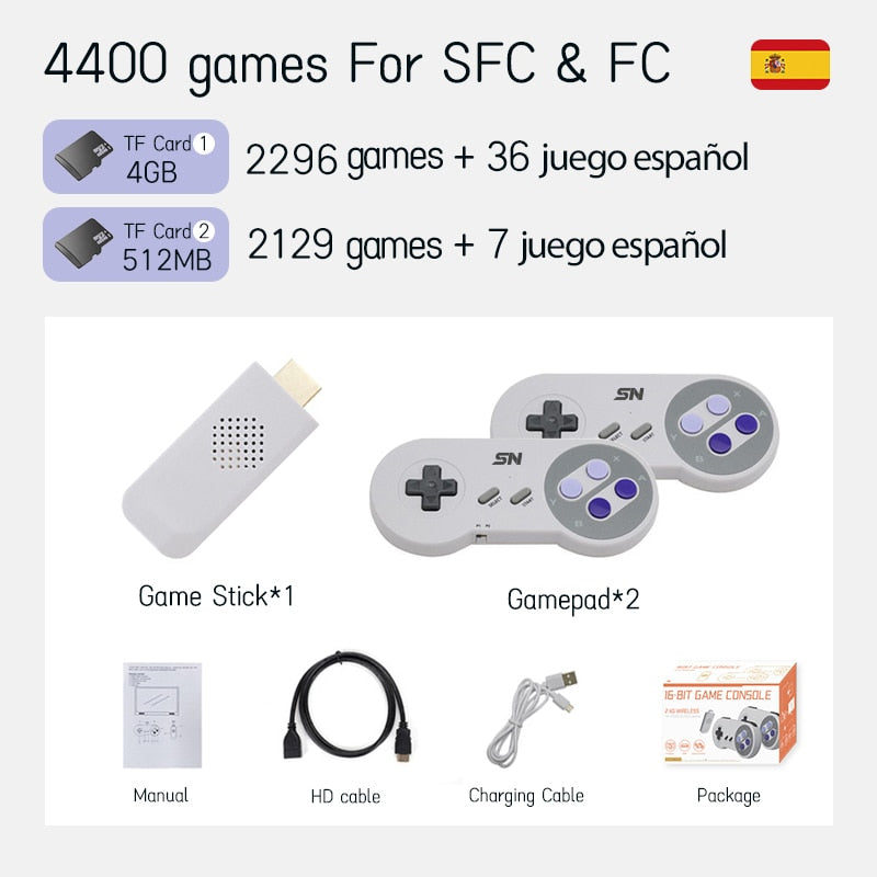 Stick  Game Vilcorn 4K SEGA e NES com 4800 Games pro seu filho e toda família se divertirem. Evolução Marketplace