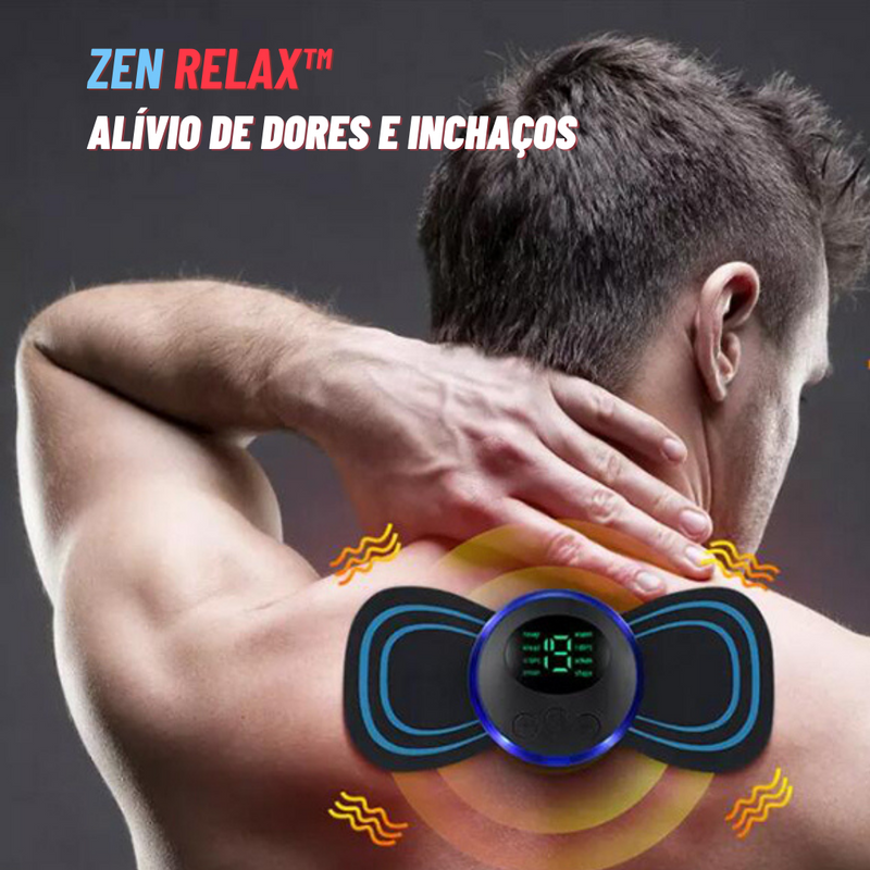 Zen Relax™ - Massageador Elétrico Muscular Evolução Marketplace