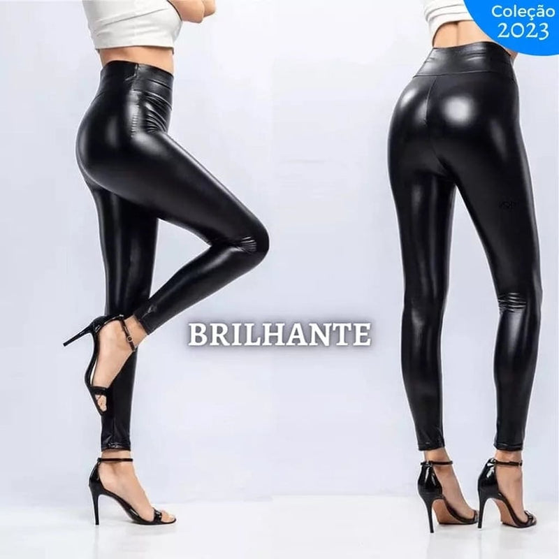 Hot Skin™ - A Calça de Couro Aveludada Luxuosa Feminina Evolução Marketplace