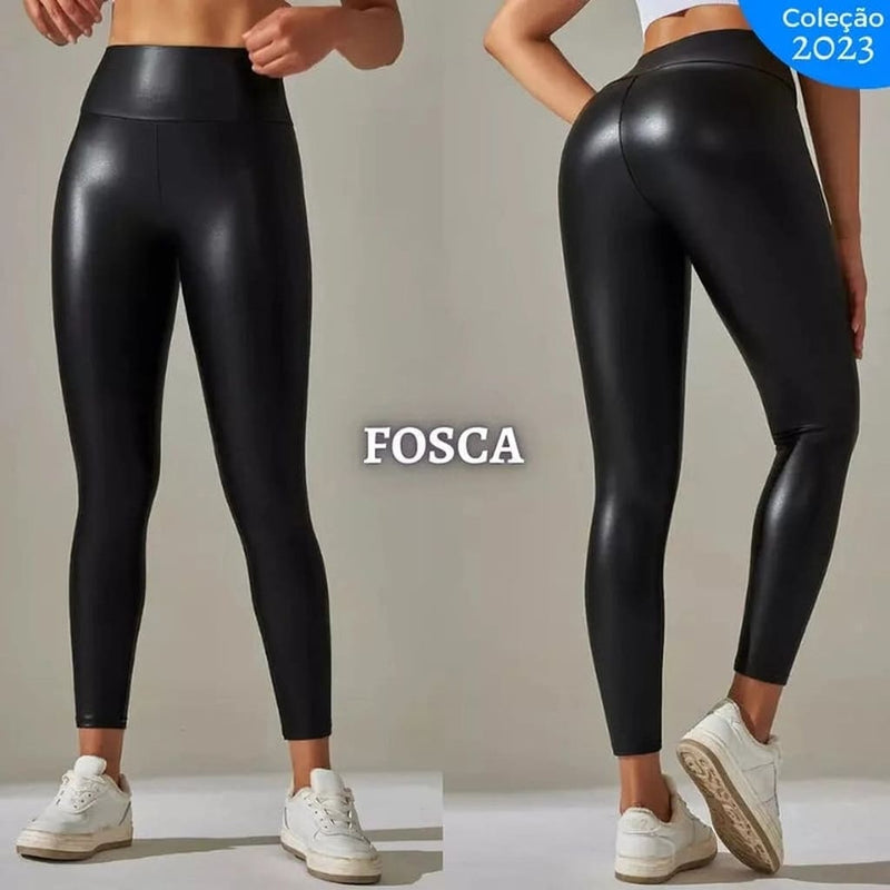 Hot Skin™ - A Calça de Couro Aveludada Luxuosa Feminina Evolução Marketplace